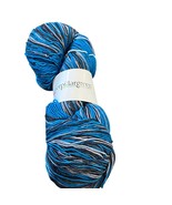 Merino Twist Fingering Yarn 80% Wool 20% Nylon 443 Yards 115g Blue/Gray ... - $32.91 CAD