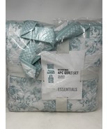 Martha Stewart Stamped Damask Full/Queen Quilt Set &amp; Tote Bag  - $118.79