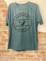 American Eagle Men’s Green Graphic Tee Size XL - £9.61 GBP