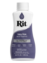 Rit Liquid Dye - Navy Blue, 8 oz. - £4.67 GBP
