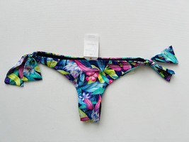 Oysho Floral Bikini Swim Brazilian Side Ties Bottom ( S ) - $64.32
