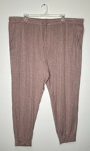 George Plus Women&#39;s Pajama Jogger Pants Nude Pink 3X NWT - $13.99