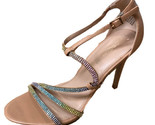 Bcbgeneration Donna Arcobaleno Strass Jalila Open Toe Stiletto Sandali T... - $25.63