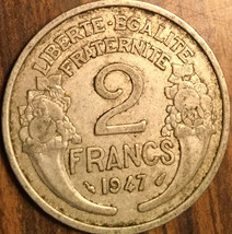 1947 France 2 Francs République Française - £1.03 GBP