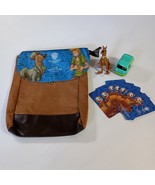 Vintage Scooby Doo Backpack &amp; figure ETIHAD AIRWAYS WARNER BROS WORLD AB... - €15,34 EUR