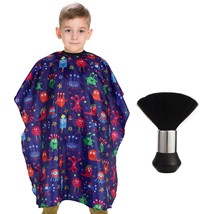 Kids Barber Cape with Neck Duster Brush, Professional Salon Hair Cutting... - $416.08 MXN