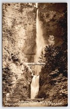 RPPC Multnomah Falls Columbia River Highway Oregon Real Photo Postcard B43 - $6.95