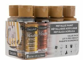 DecoArt Dazzling Metallics Paint Value Pack - £16.97 GBP