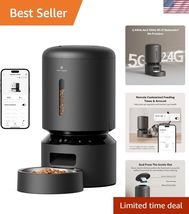 Automatic Cat Feeder, 5G WiFi Automatic Dog Feeder with Freshness Preser... - $147.01