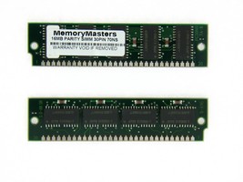 Lot Of Ten 16MB Memory 16X9 30PIN Parity 70NS 5V Ram Simm - £141.56 GBP