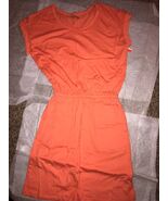 Falls Creek Orange Misses Knit Dress Size S-RARE-SHIPS N 24 HOURS-NEW - €29,65 EUR