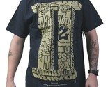 Supra Footwear Mens Navy Skateboarding Skytop II World Tour T-Shirt 2 3 ... - $14.74