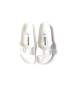 BIRKENSTOCK 37 &#39;MADRID&#39; White EVA Slide Sandals *LOVELY* SZ 37 | L6  NAR... - £34.61 GBP