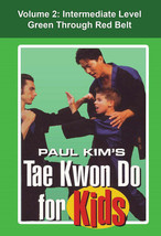 Tae Kwon Do for Kids #2 Intermediate combinations forms techniques DVD Paul Kim - $51.38