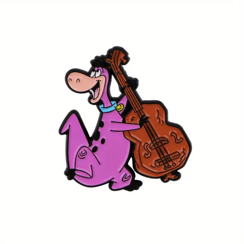 Enamel Lapel Hat Pin - New - Dino Flintstone
