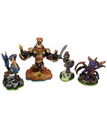 Skylanders Figures Activision Toys Drobot Blast Zone Legendary Chop Chop... - $46.04