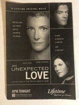 An Unexpected Love Vintage Tv Guide Print Ad Leslie Hope TPA5 - £4.65 GBP