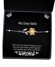 Best Wife Gifts, You&#39;re The Best Thing to Happen to me, I Love Every Second we S - £39.03 GBP