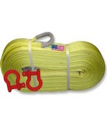 U.S. Made MEGA Recovery Strap 6 inch X 30 ft Two-PLY with &#39;Patriot RED&#39; ... - £248.25 GBP