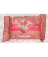 The Body Shop STRAWBERRY Soap Bath Bar Strawberry Juice 3.5 oz/100g New ... - £21.01 GBP