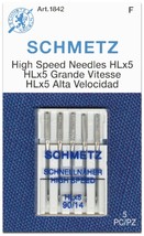 Schmetz HLx5 High Speed Machine Needles-Size 90/14 5/Pkg - $8.55