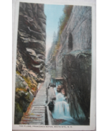 Vintage post card of “The Flume, Franconia Notch, White Mts., N.H.” on b... - $15.00