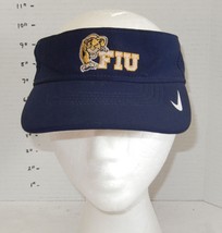 Nike Florida International FIU Panthers Adjustable Visor Hat Cap Blue Go... - $14.80