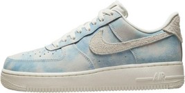 Nike Womens AF PRM Clouds Classic Basketball Shoes, 10.5, Celestine Blue/Sail - £148.00 GBP