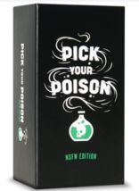 Pick Your Poison Card Game: The “What Would You Rather Do?” Party Game - NSFW - £62.50 GBP