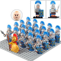 21pcs Medieval Roman Legion The Centurion Roman Army Officer Minifigure Toys - £27.88 GBP