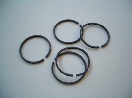CAST IRON PISTON RINGS with Beveled Edges Set of 4 (Four) rings 1.500&quot; x .09375&quot; - £4.65 GBP