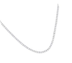 Plated Round Cut Tennis Bracelet and Matching - $132.97