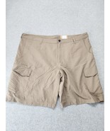 Magellan Water Repellent Cargo Khaki Fishing Boat Polyester Shorts Men&#39;s... - £12.00 GBP