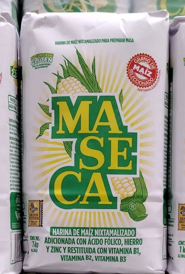 MASECA HARINA DE MAIZ CORN FLOUR -  BOLSA DE  1 KILO c/u - FREE PRIORITY... - $13.07