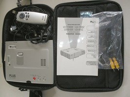 Plus U3-1080 Projector (Complete With Remote, Carrying Case, Cords, &amp; Ma... - £59.34 GBP