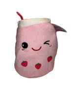 9&quot; Fuzzy Friends Squish Boba Strawberry Milk Tea Cup Plush (SHIPS IN 24 ... - $20.74 CAD