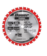 New Sealed Bauer 5 1/2&quot; 5.5 inch Circular Saw Blade 30T Carbide 10mm Arb... - $9.18 CAD