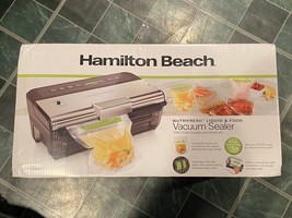 Hamilton Beach Nutri Fresh™ Food Vacuum Sealer Local Pickup Only - £87.92 GBP