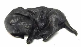 Home For ALL The Holidays Hand Painted Poly Resin Dog Figurine (Black LAB) - $10.00