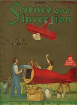 Science And Invention 07/1926-GERNSBACK-CUMMINGS-GOLD Tone COVER-PULP-SCI-FI-fn - £159.91 GBP