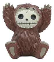 Ebros Larger Furry Bones Bigfoot Skeleton Monster Collectible Figurine 3.5&quot; H - £15.43 GBP