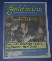SEX PISTOLS GOLDMINE MAGAZINE VINTAGE 1992 SID VICIOUS - £31.45 GBP