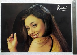 Bollywood Actor Rani Mukherjee Rare Poster India 16 X 11 inch - £19.98 GBP