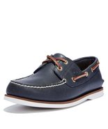 Timberland Men&#39;s Classic 2-Eye Boat Shoe, Rootbeer/Brown, 10 M - £111.06 GBP+