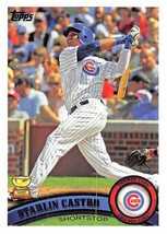 2011 Topps All Star Rookie #655 Starlin Castro Chicago Cubs - £0.70 GBP