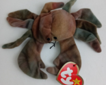 1993 Ty Teenie Beanie Babies Claude The Crab With Tags 5&quot; Plush - £3.86 GBP