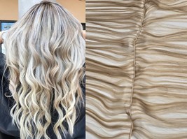 18″, 20″, 22″ Butterfly Double Genius Wefts (holes),Human Hair Extension #18/613 - £170.10 GBP+