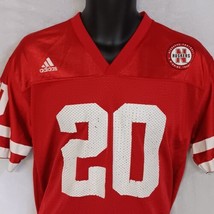Adidas Nebraska Cornhuskers Football Jersey XL Youth 18-20 Red #20 - £21.22 GBP