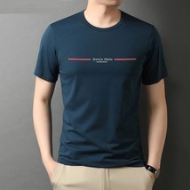 Camiseta Verano Para Hombre Camisetas Lisas Estampadas Informal Cuello R... - £27.63 GBP