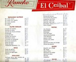 Rancho El Ceibal Restaurant Menu Buenos Aires Argentina  - $17.82